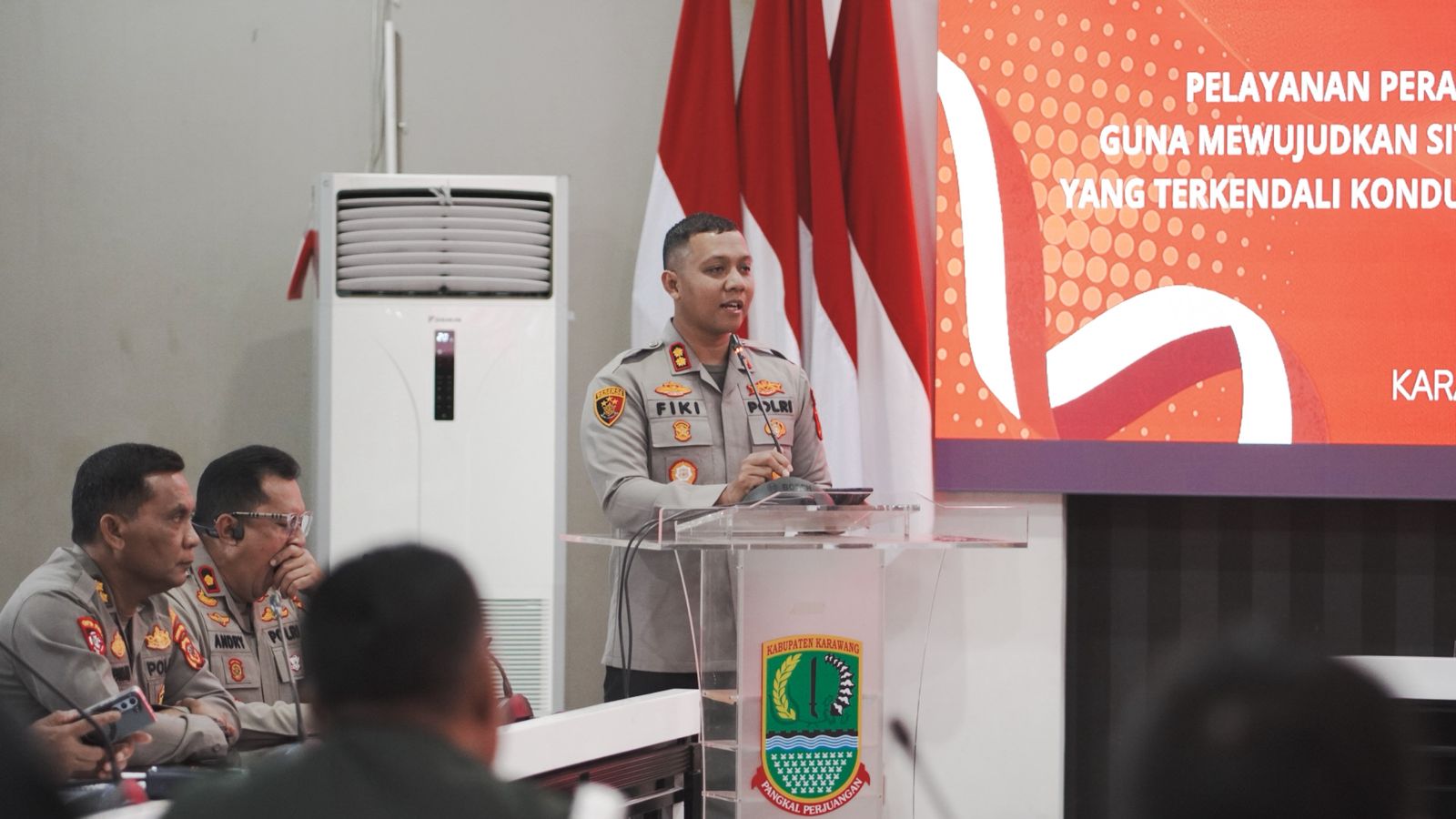 Karawang Police Ready to Implement One-Way and Contra Flow Systems if Congestion Occurs During Mudik Season