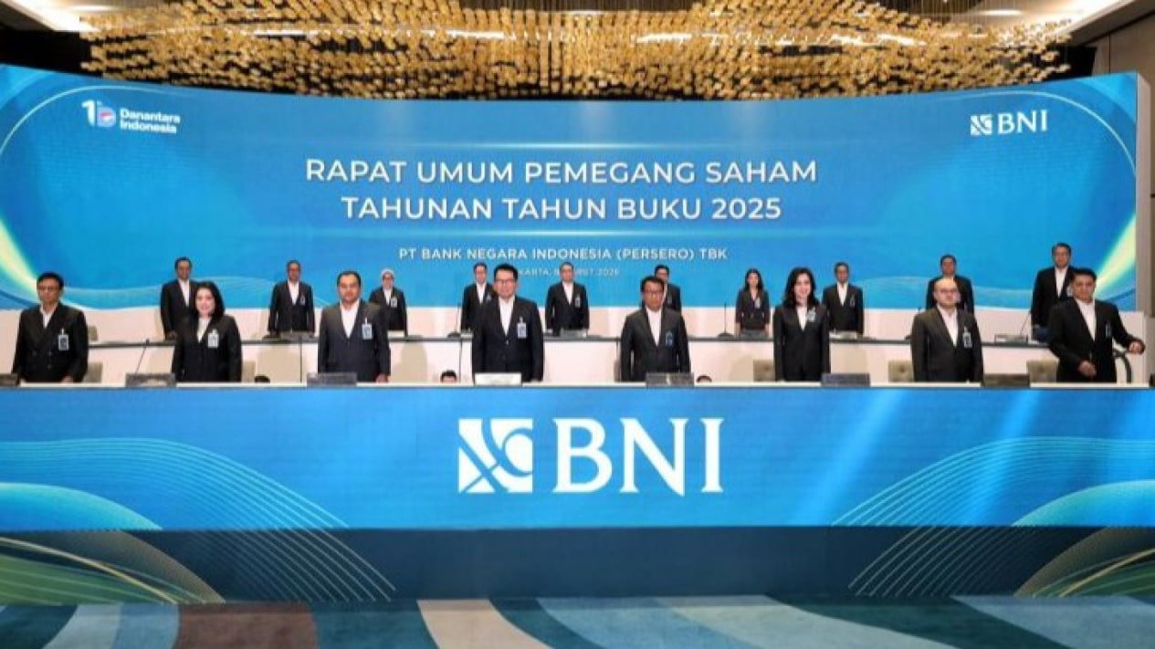 BNI to Distribute Dividend of IDR 13.03 Trillion, 65 Per Cent of 2025 Net Profit