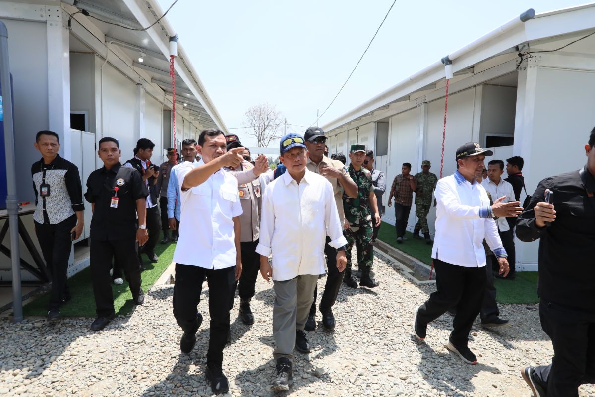 BNPB nears completion of homes for disaster-hit Aceh Tamiang people