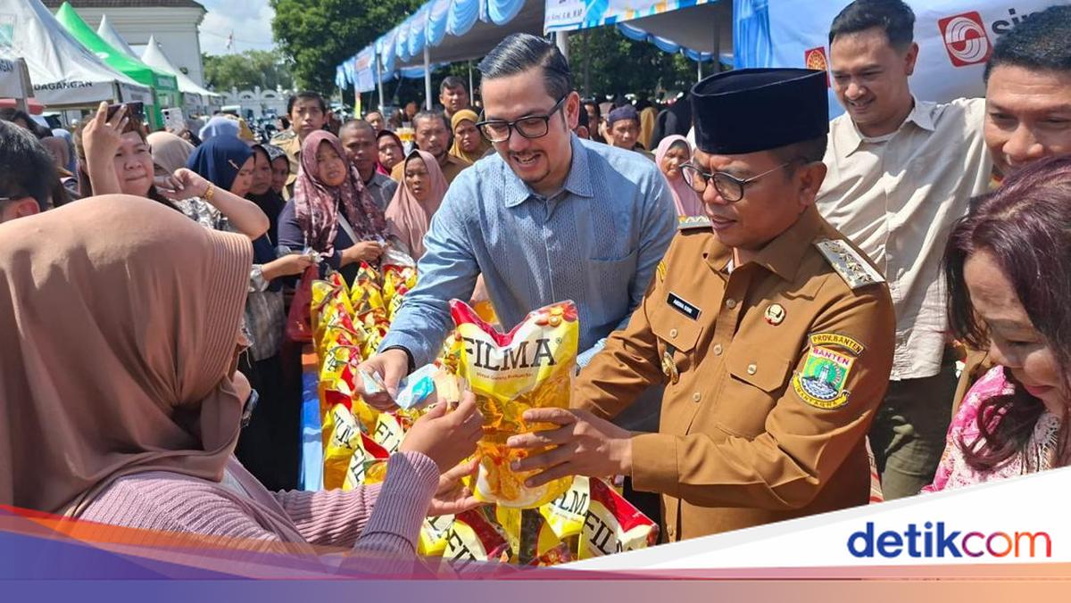 Andra Soni Guarantees Food Supplies Safe in Banten, Urges Citizens Not to Panic