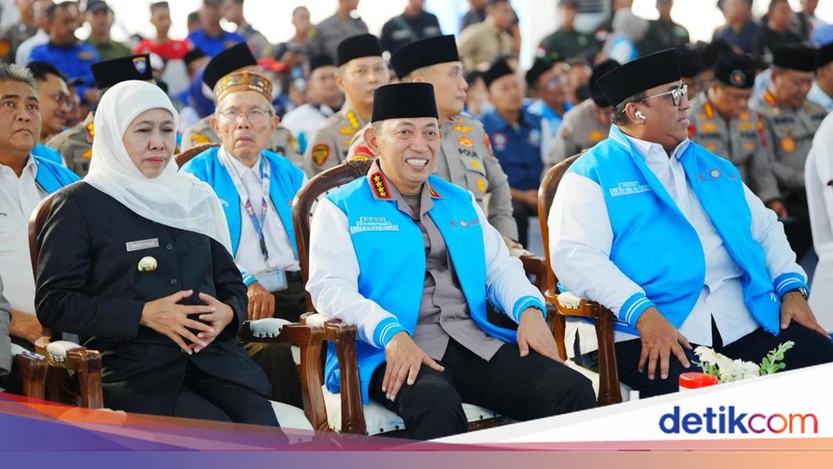 National Police Chief's Ramadan Visit to East Java: Building Solidarity and Strengthening Synergy with Workers' Confederation