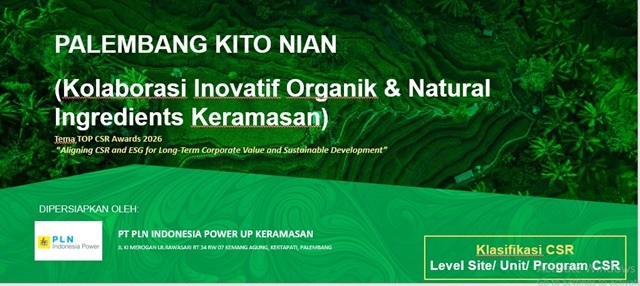 PLN Indonesia Power's "Palembang Kito Nian" Programme Champions Circular Economy and Community Empowerment
