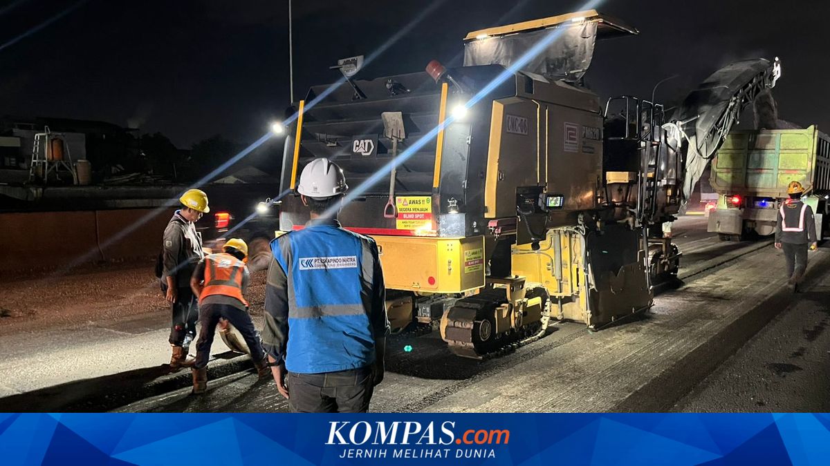 Jasa Marga: Road Damage on Tangerang-Jakarta Toll Road KM 13 Triggered by High Rainfall