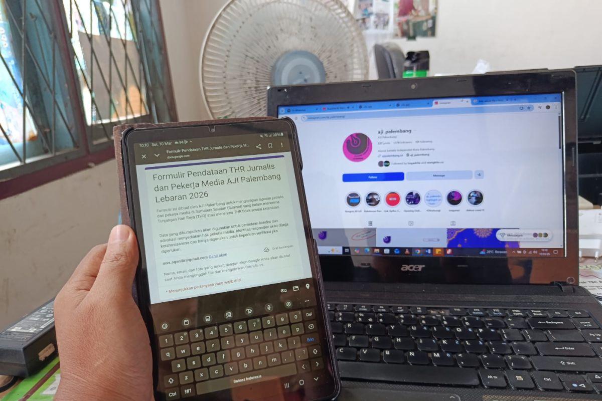 AJI Palembang Opens Complaints Office for Journalists' Holiday Allowance