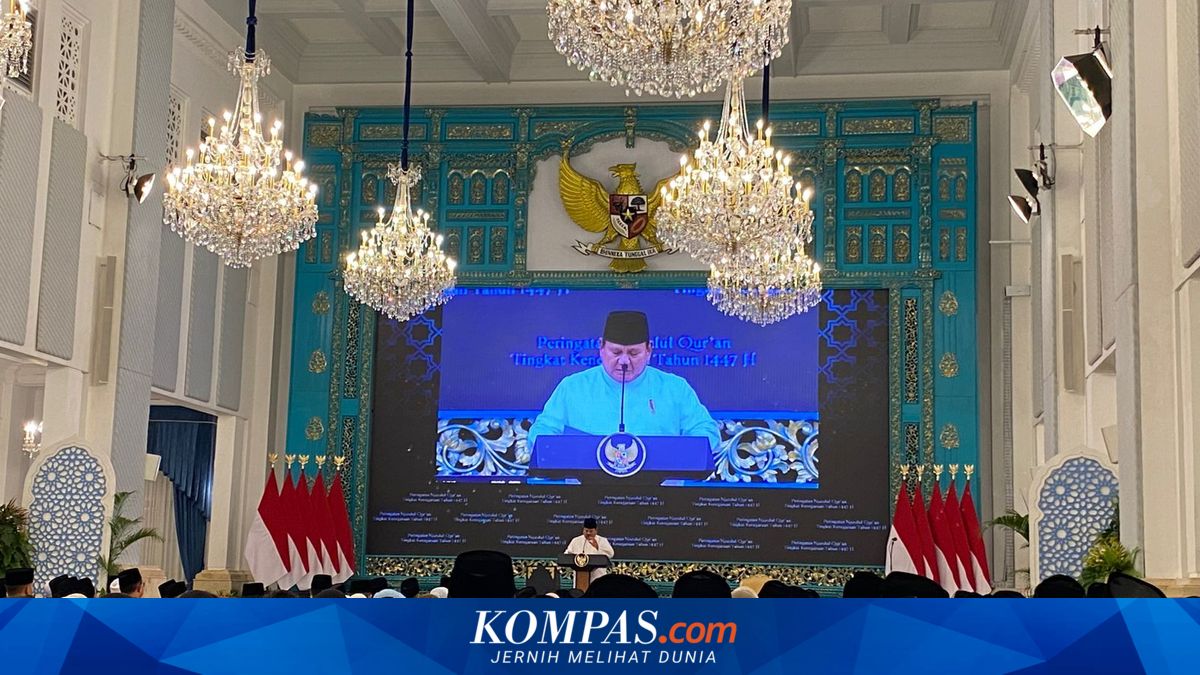 President Prabowo Holds National Nuzulul Quran Commemoration at Jakarta Palace