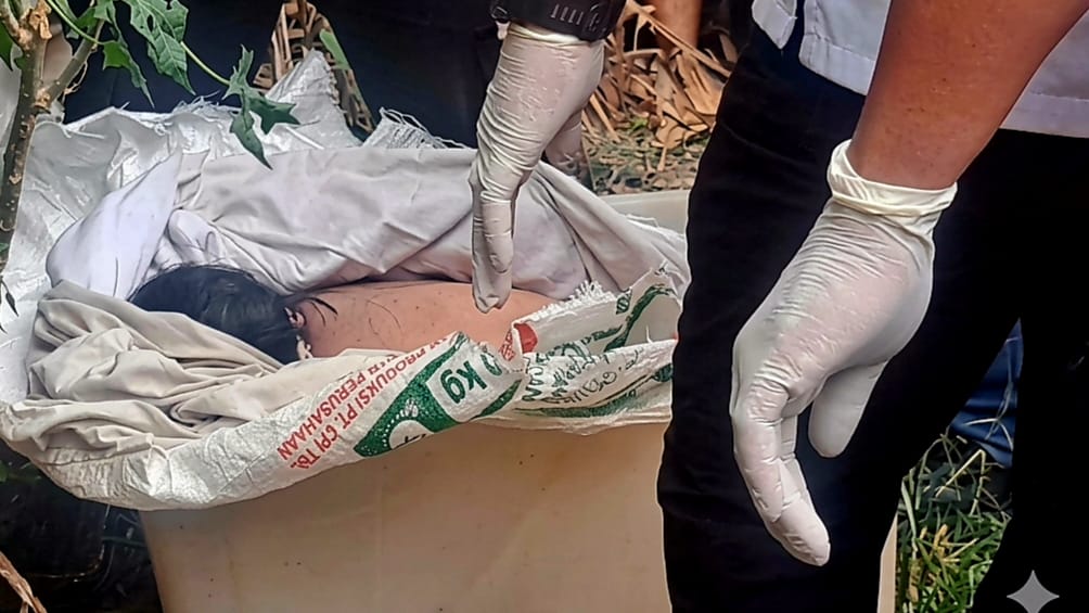 Female Body Found in Plastic Container in Medan