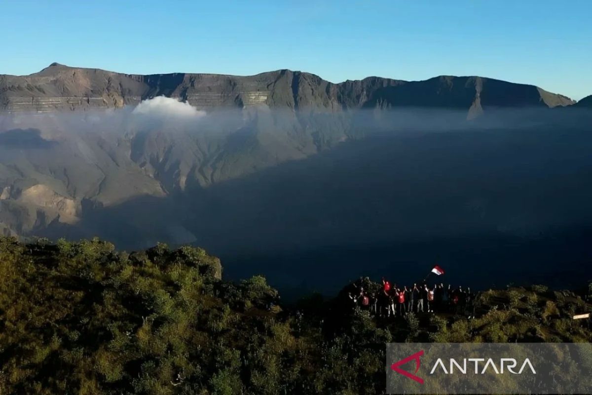 Mount Tambora's status upgraded to alert level