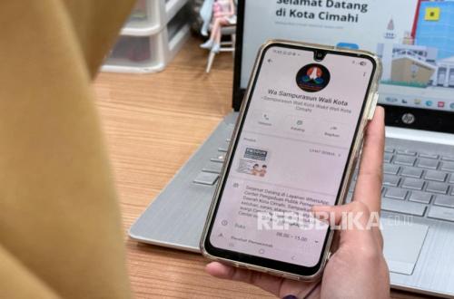 Cimahi City Government Launches WhatsApp Service for Public Complaints and Information