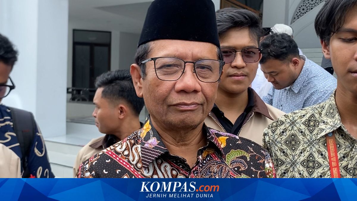 Mahfud MD: It Is Time for Indonesia to Consider Withdrawing from BoP