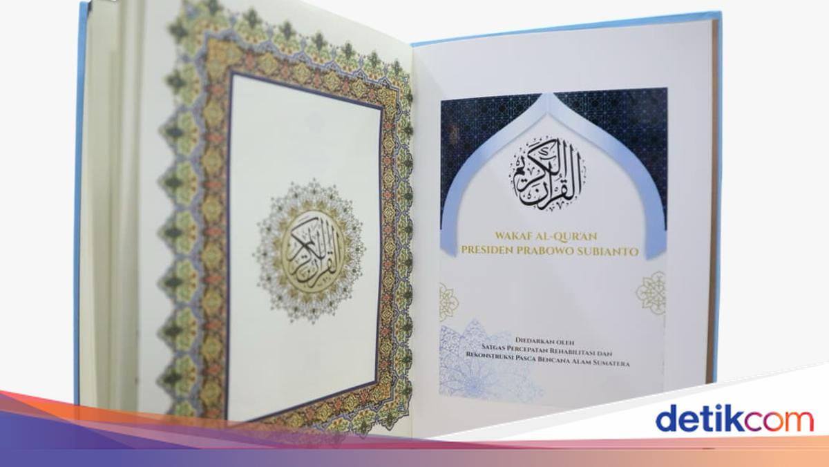 President Donates 70,000 Qur'ans to Disaster-Affected Residents in Sumatra
