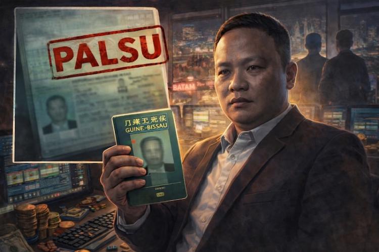 Batam Cybercrime Probe: Alleged Online Gambling and Love Scam Network Linked to Foreign Suspect