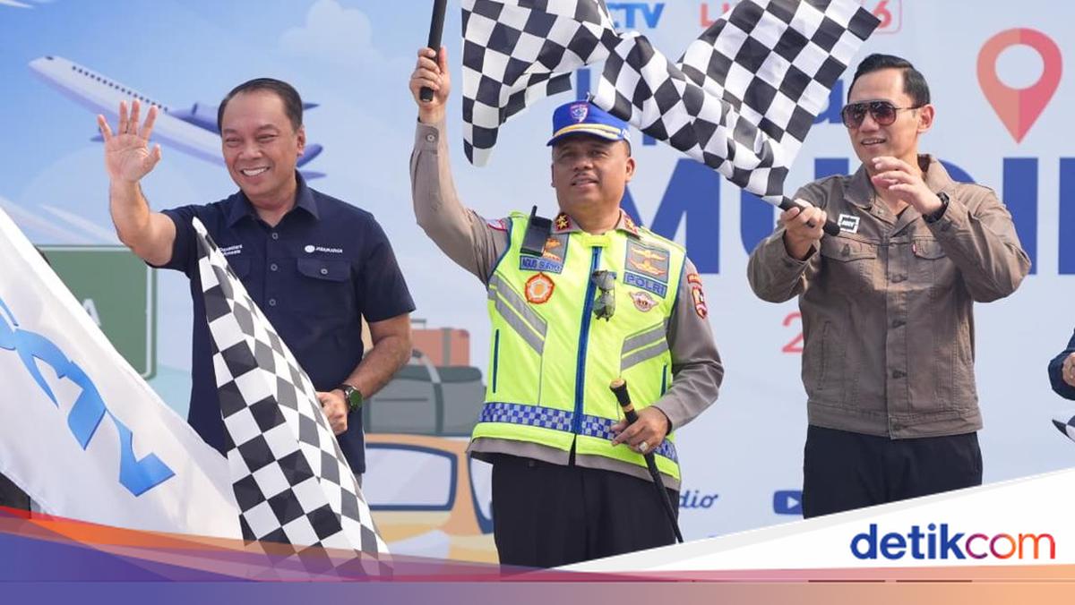 Police Chief Sends Off Media Mudik Team: Ensure Safe Journey Home, Happy Families