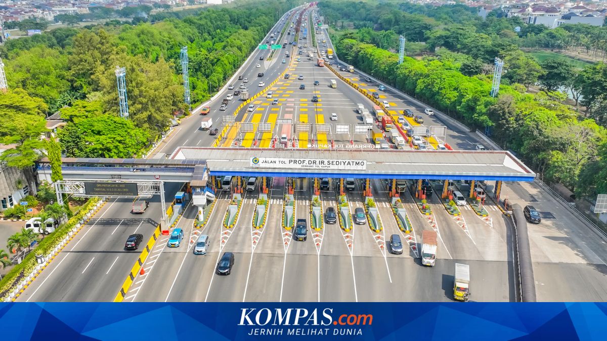 Estimated Toll Tariffs for Eid Mudik 2026, Discounts Up to 30 Per Cent