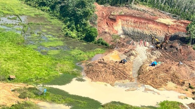 Illegal Gold Mine Operators in Lampung Earn an Estimated Rp2.8 Billion Daily, 14 Arrested