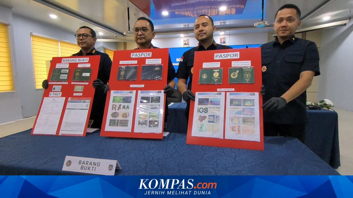 Three Foreign Nationals Arrested at Soekarno-Hatta Airport for Using Fraudulent Passports