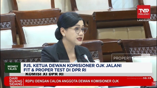 Video: Acting Chairman of OJK Board of Commissioners Undergoes Fit and Proper Test at Parliament
