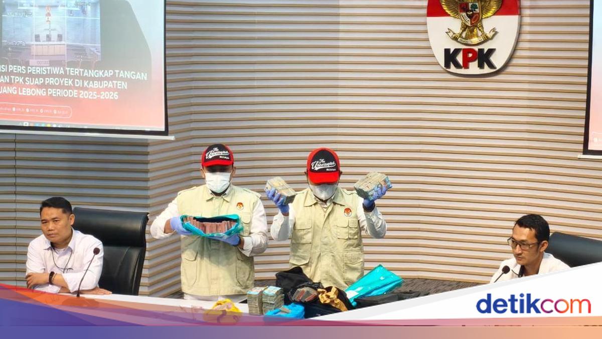 Appearance of Rp756 Million in Cash Seized by KPK from Rejang Lebong Regent and Others