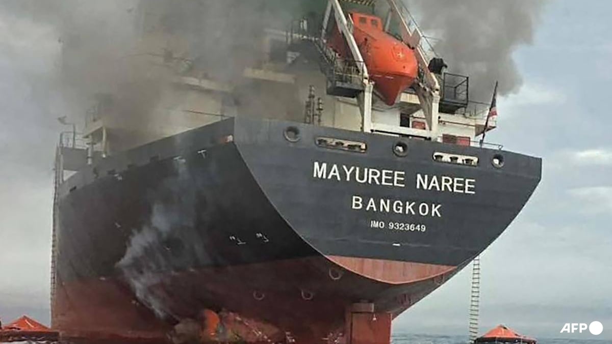 Thai navy confirms cargo ship attacked in Strait of Hormuz