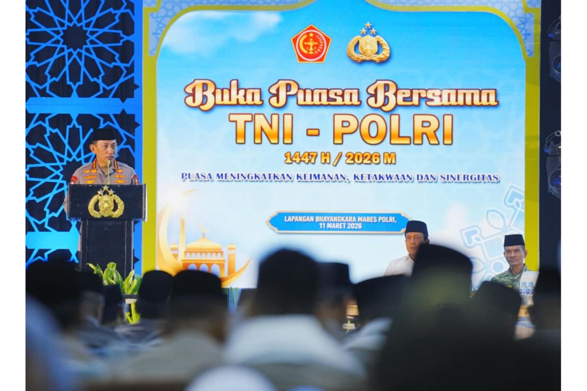 National Police Chief emphasises TNI-Polri commitment to supporting President's programmes