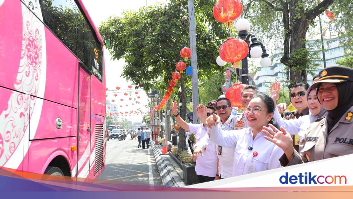 Semarang City Government Deploys Seven Buses to Collect Mudik Travellers from Jakarta to Semarang