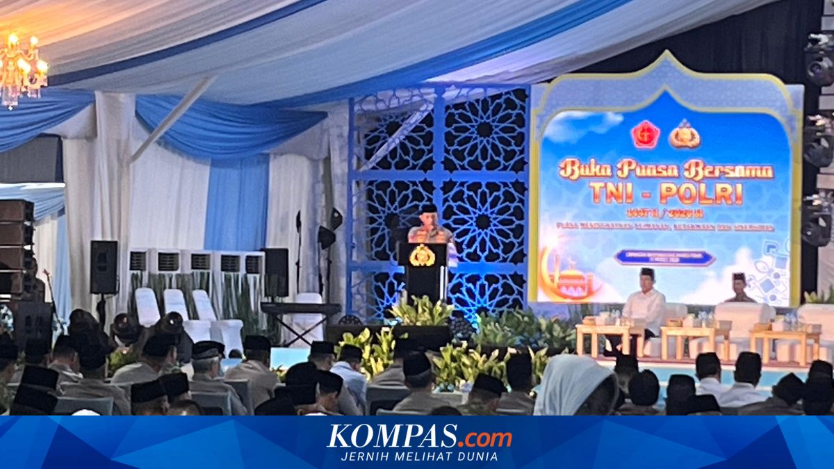 At TNI-Polri Iftar, National Police Chief Explains President Prabowo's Decision to Join Board of Peace