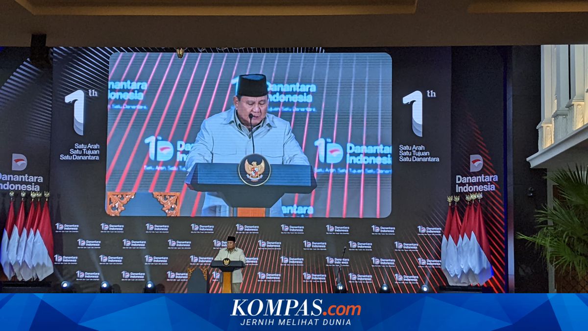 Prabowo Pleased With Danantara's Return on Assets Rising 300 Per Cent