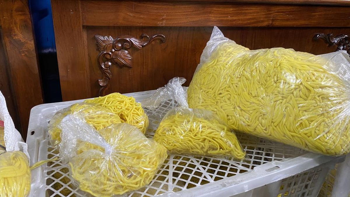 Formaldehyde-Laced Noodle Factory in Boyolali Uncovered, Producing 1.5 Tonnes Daily