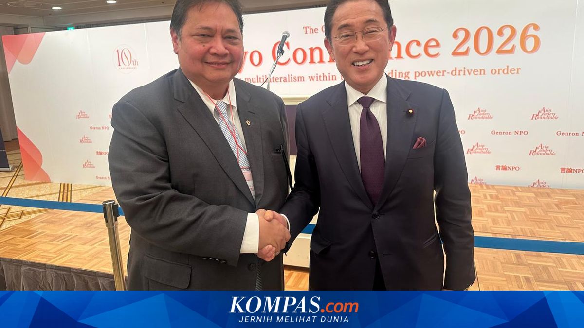 Coordinating Minister Airlangga Urges Asia to Strengthen Multilateralism and Regional Cooperation at Tokyo Conference 2026
