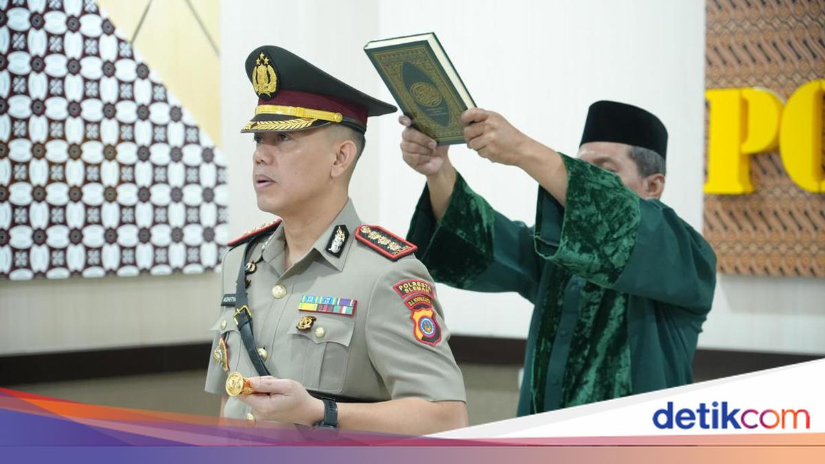 Kombes Adhitya Panji Inaugurated as Head of Sleman Regional Police