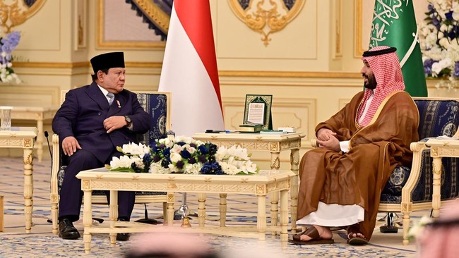 Prabowo Calls Mohammed bin Salman to Discuss Middle East Conflict