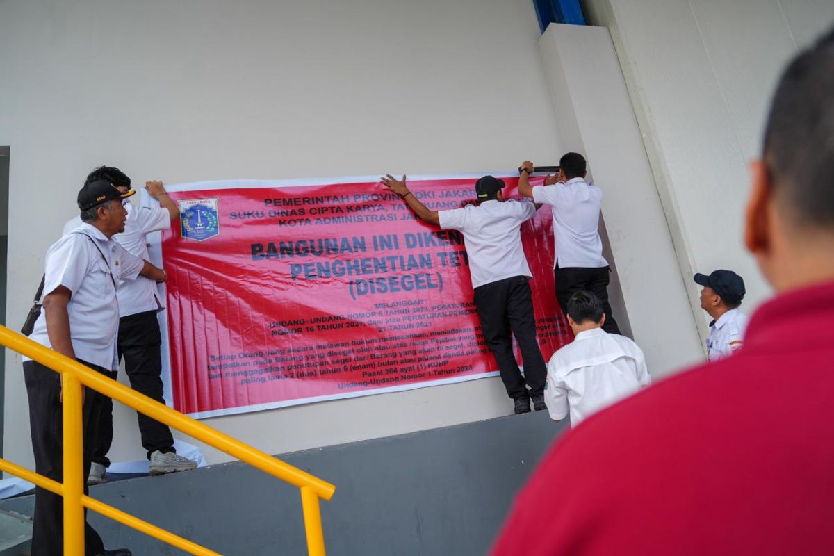 Padel Court Building Permit Violation Results in Immediate Sealing by East Jakarta Administration