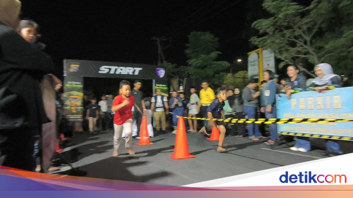 Go Sprint Go Green Running Race: Riau Police's Youth Engagement Initiative Hypnotises Community