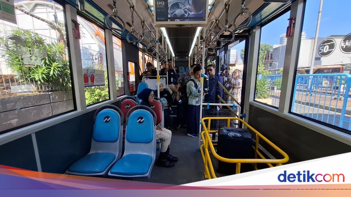 Difference! Transjabodetabek Blok M-Soekarno-Hatta Airport Route Features Luggage Space