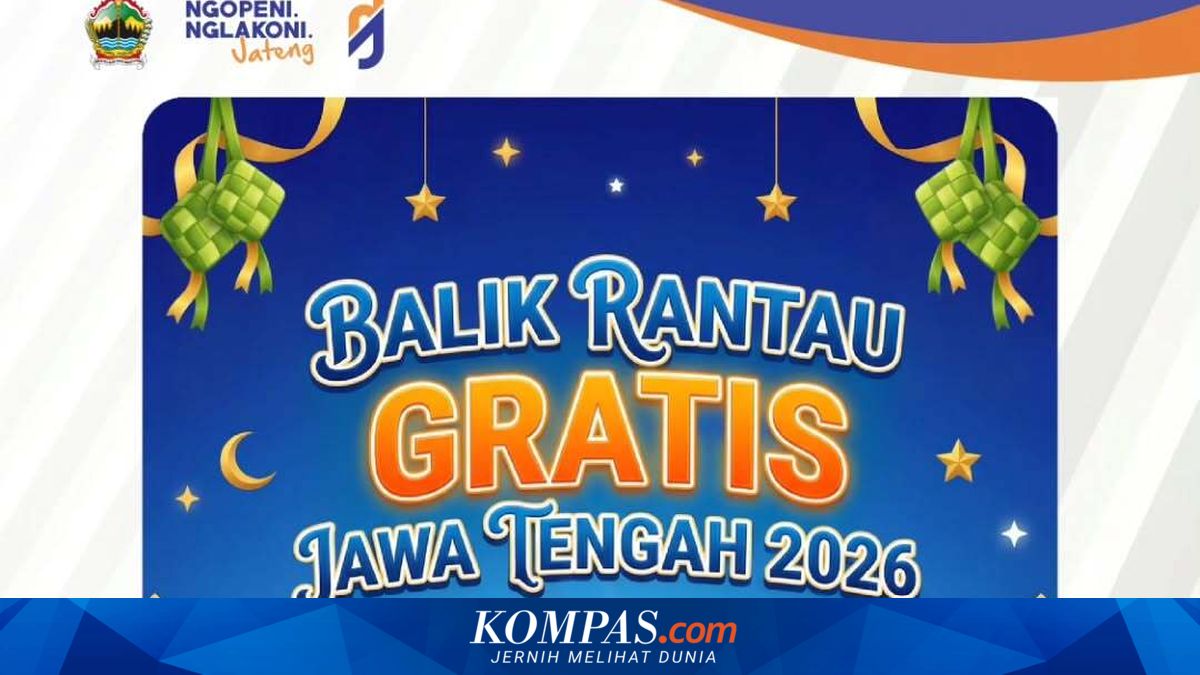 Free Return-Journey Train Service from Central Java Provincial Government: Registration Details, Routes, and Departure Schedules