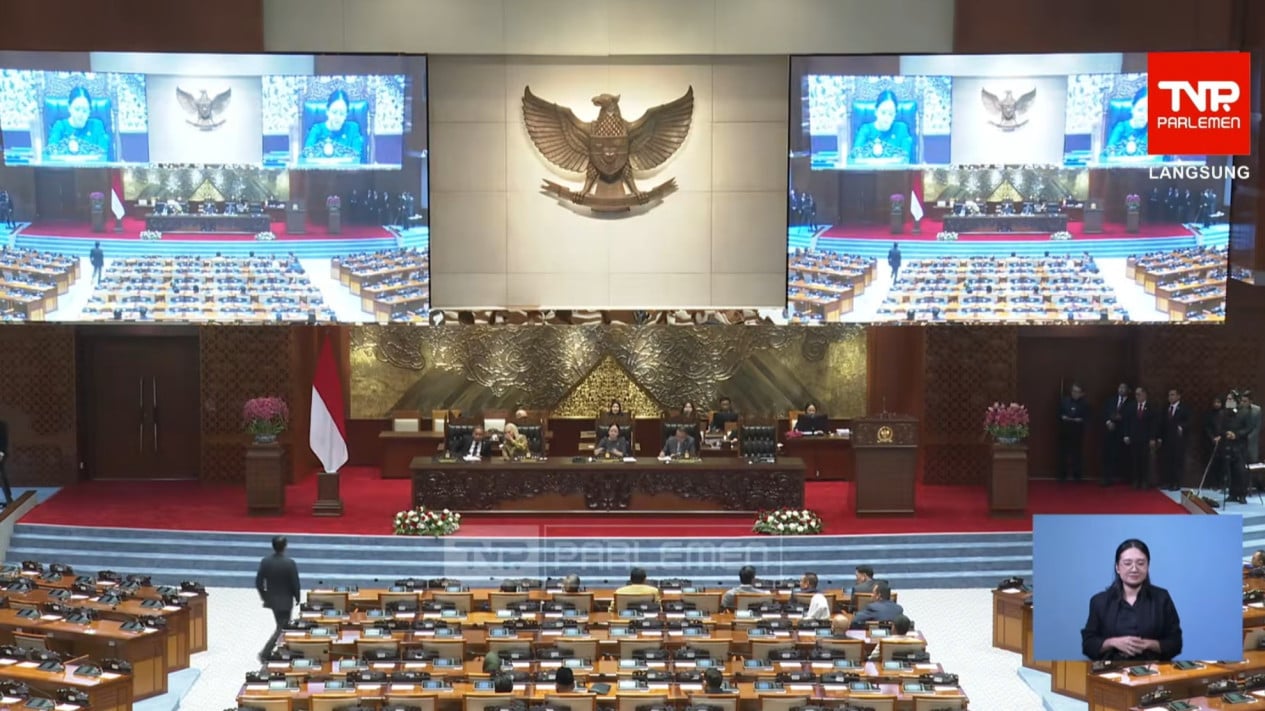 DPR Receives Three Presidential Letters from Prabowo on Bills and Cyber Security