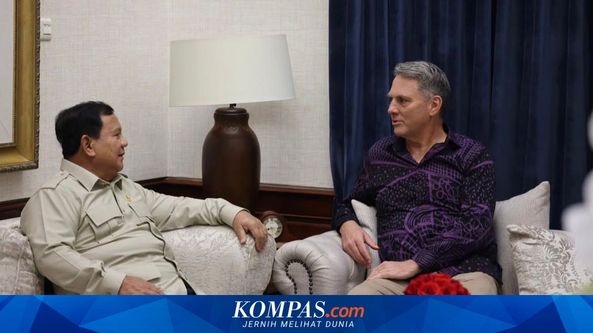 President Prabowo Meets Old Friend Australian Deputy Prime Minister Richard Marles at Kertanegara