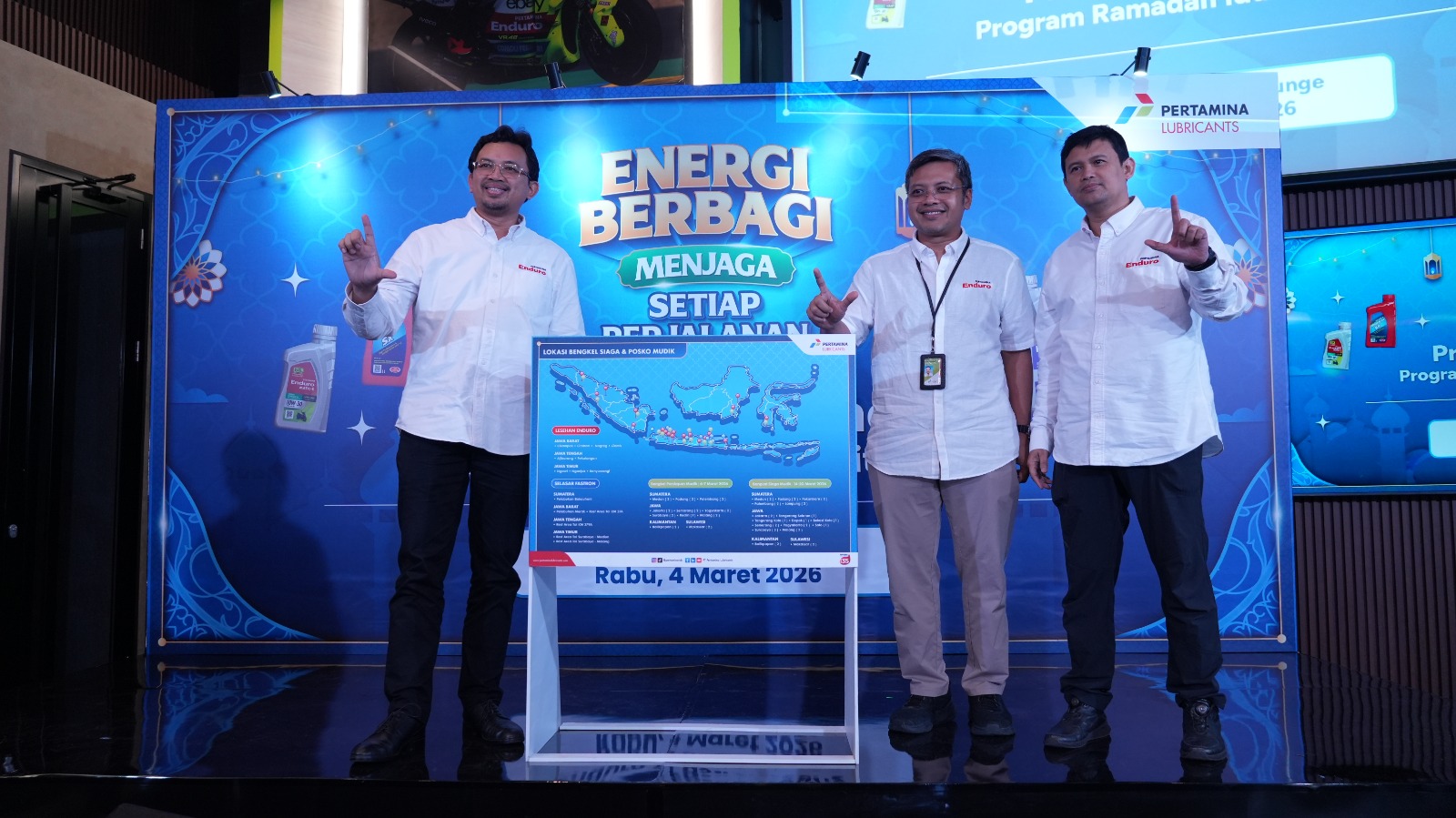 As 2026 Exodus Approaches, Pertamina Lubricants Launches Oil Change Services and Rest Points Along Pantura Route