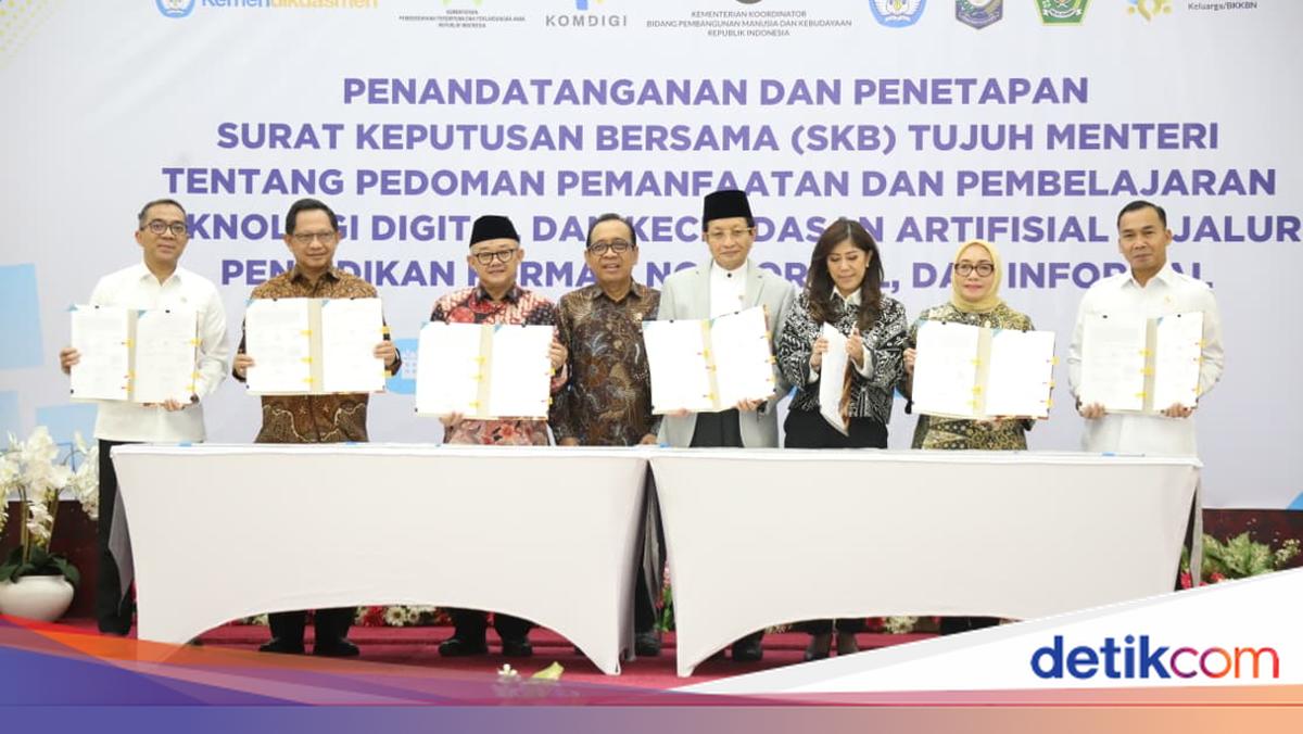 Interior Minister and Six Other Ministers Sign Joint Decree on AI Utilisation in Education