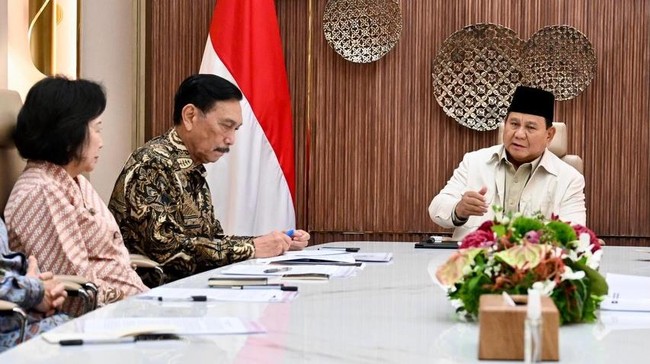 Luhut Reports to Prabowo: The World is Facing a Perfect Storm