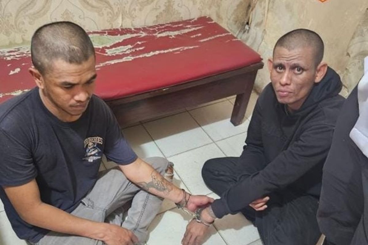 Pontianak District Prosecutor's Office Recaptures Two Fugitive Detainees