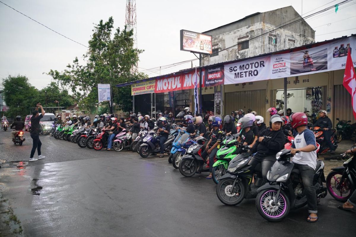 French Lubricant Brand Ipone Engages Motorcycle Community in Lampung
