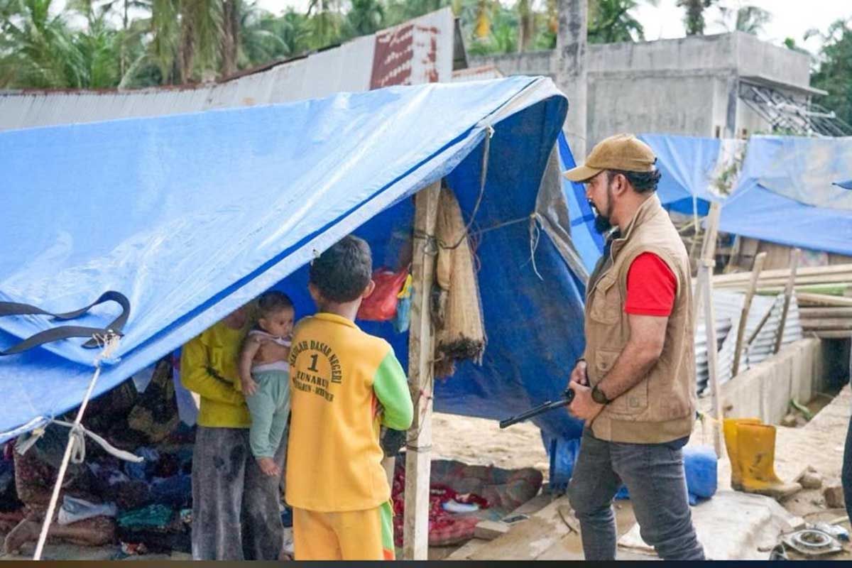 1,954 disaster victims in East Aceh remain in evacuation centres