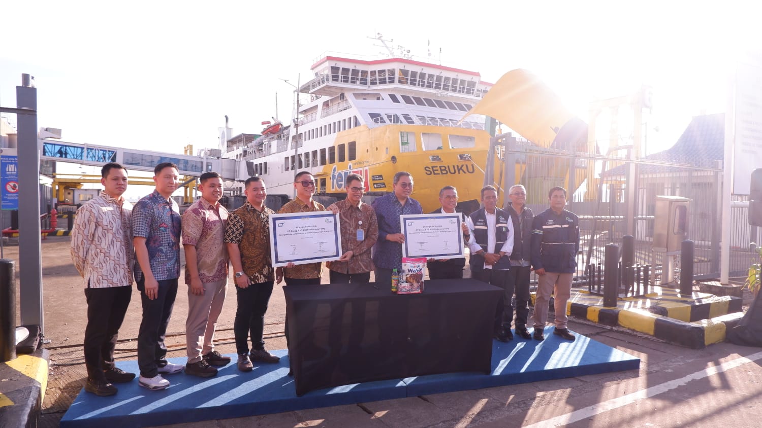 Supporting Smooth Eid Return Travel 2026, OT Group and ASDP Strengthen Service Ecosystem at National Ferry Routes