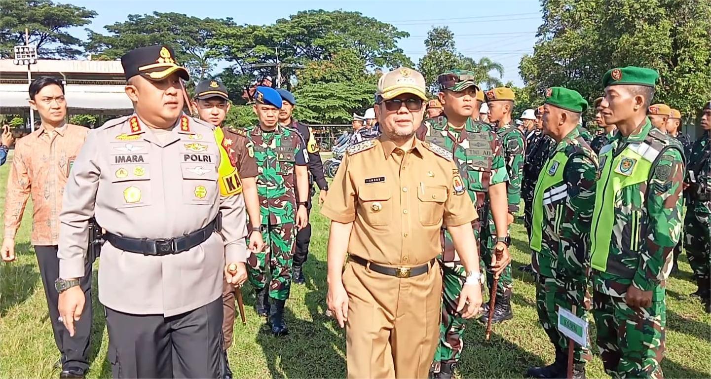 1,200 Personnel Deployed in Operation Ketupat Lodaya at Cirebon Police Resort