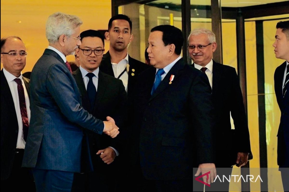 Indonesian and Indian Foreign Ministers Discuss Middle East Conflict and Bilateral Relations