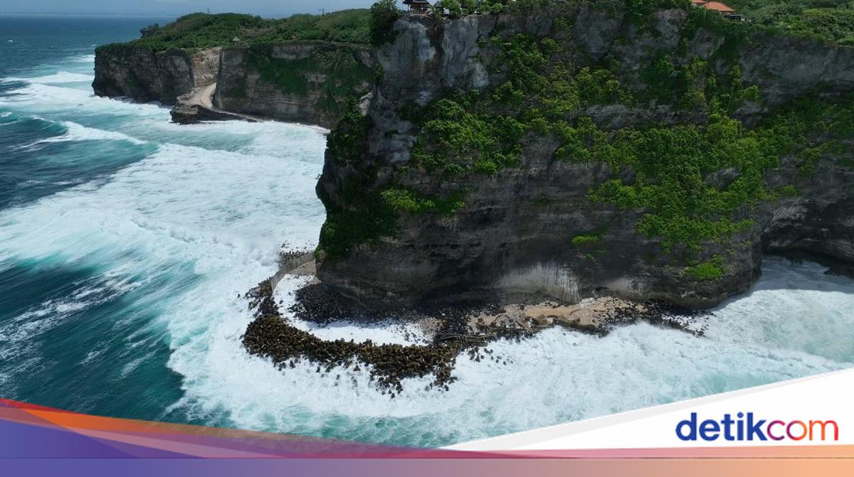 Uluwatu Cliff Faces Dual Pressures from Above and Below