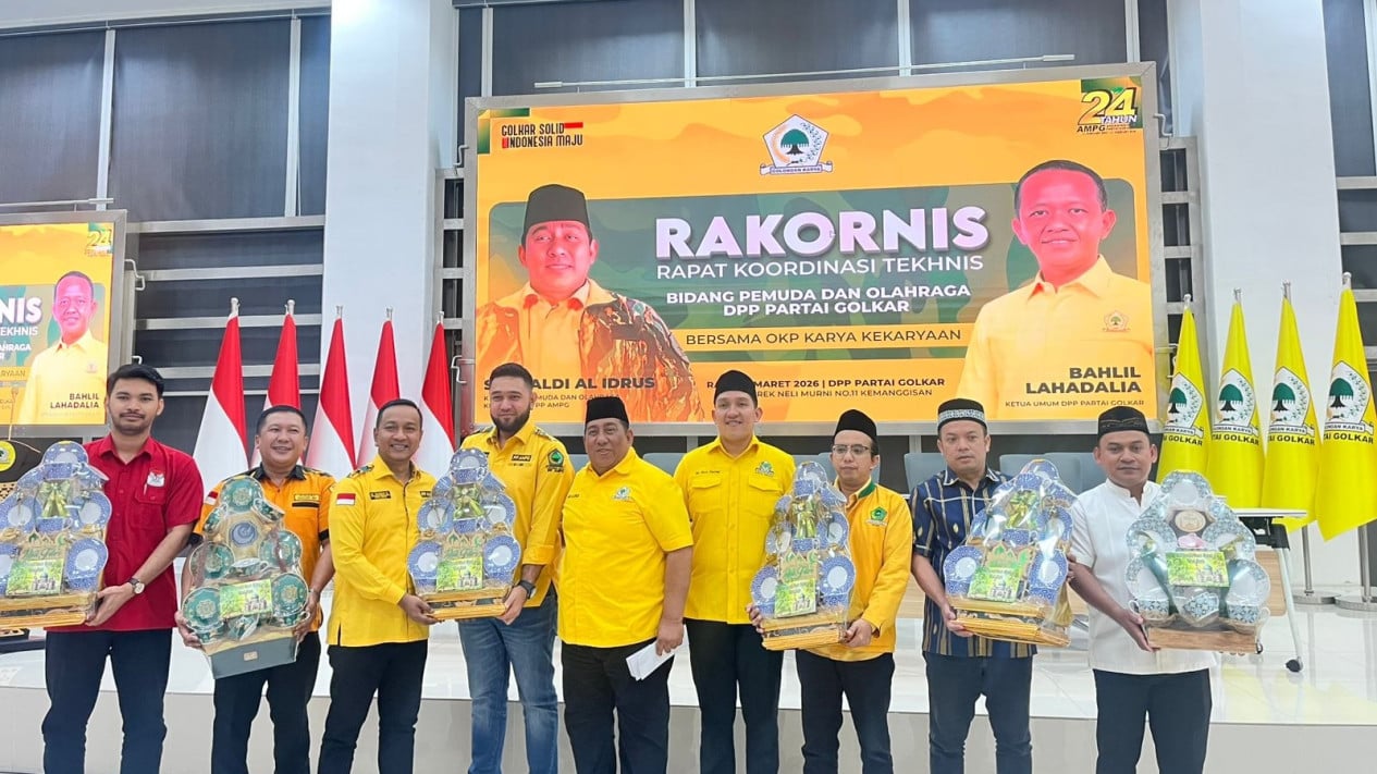 Following Bahlil's Directive, Golkar Youth Elements Urged to Mobilise Among People to Oversee Prabowo's Programmes
