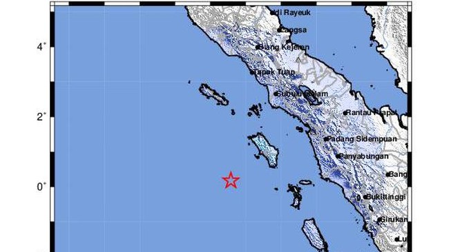 Earthquake of Magnitude 4 Shakes North Sumatra