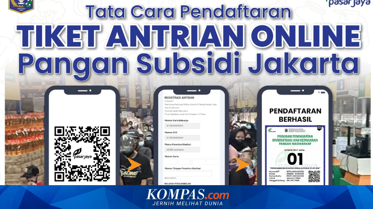 How to Register for KJP 2026 Queue at Pasar Jaya: Link and Requirements for Collecting Subsidised Food Baskets