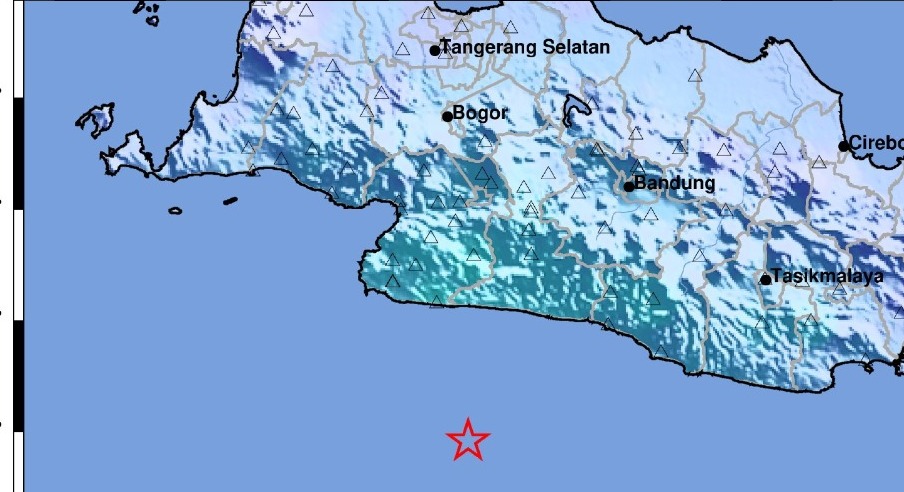 Sukabumi Shaken by 5.4 Magnitude Earthquake; BPBD Reports No Damage Impact Yet